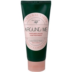 Маска для волос парфюмированная несмываемая Perfumed Argan Non-Wash Hair Pack Floral Ocean, Around Me, Welcos, 200 мл