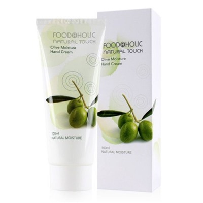 Увлажняющий крем для рук с экстрактом оливы Olive Moisture Hand Cream, FOODAHOLIC   100 мл