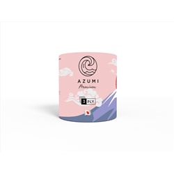 Трехслойная туалетная бумага 30 м, Azumi 1 шт