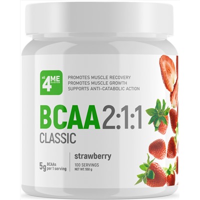 4Me Nutrition BCAA 2:1:1 550 г