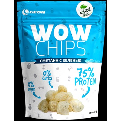 GEON WOW Protein Chips 30 г