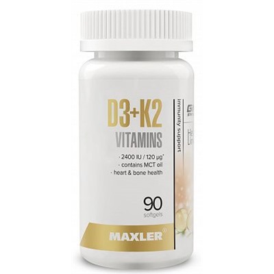 Maxler Vitamin D3 + K2