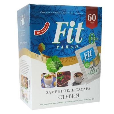 Fit Parad Заменитель сахара №8 (60 саше в уп) 60 г