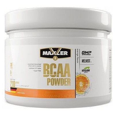 Maxler BCAA Powder 2:1:1 Sugar Free 210 г