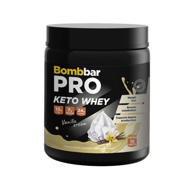 Bombbar Keto Whey PRO 450 г