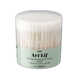 Палочки ватные Art'Lif Premium Dual Cotton Swabs, THE SAEM, 200 шт.