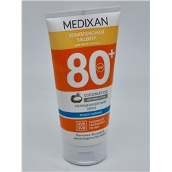 MEDIXAN Солнцезащитный крем для лица и тела SPF 80+туба 150мл