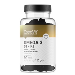 Ostrovit Omega 3 D3+ K2