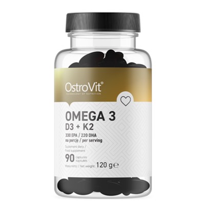 Ostrovit Omega 3 D3+ K2