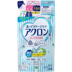 Жидкое средство для стирки деликатных тканей с ароматом мыла Acron, LION  400 мл (запаска)