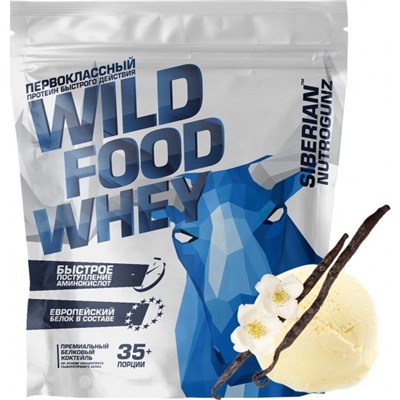 Siberian Nutrogunz WildFoodWhey 900 г