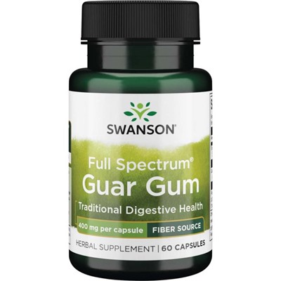 Swanson Full Spectrum Guar Gum 400 mg