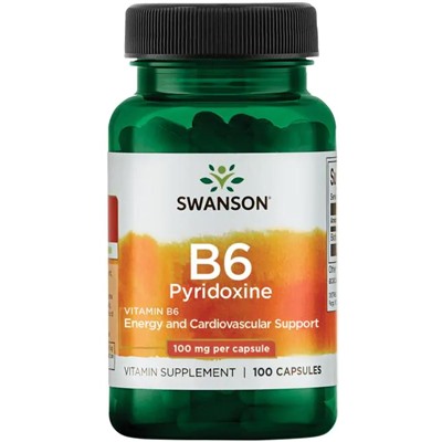 Swanson Vitamin B-6 100 mcg