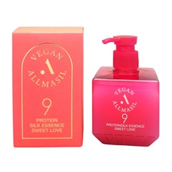 Эссенция для волос с протеинами, 9 Protein Silk Essence Sweet Love, AllMasil, 200 мл