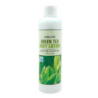 Лосьон для тела с экстрактом зеленого чая GREENTEA BODY LOTION, LEBELAGE, 300 мл