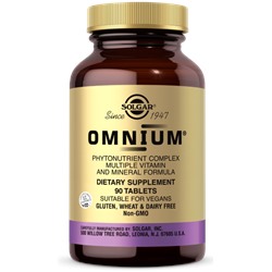 Solgar OMNIUM Multiple Vitamin and Mineral Formula