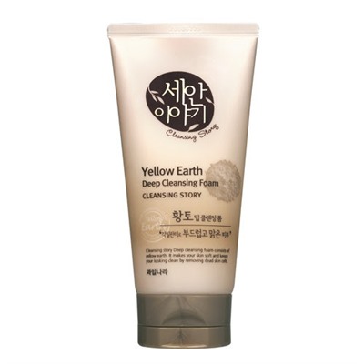 Пенка для умывания Story Foam Cleansing Yellow Earth, WELCOS 150 мл