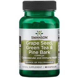 Swanson Grape Seed, Green Tea & Pine Bark Complex