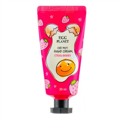 Крем для рук с ароматом клубники Egg Planet Strawberry Hand Cream, Daeng Gi Meo Ri 30 мл