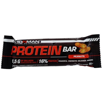 Ironman Батончик "Protein Bar" (24 шт в уп) 50 г