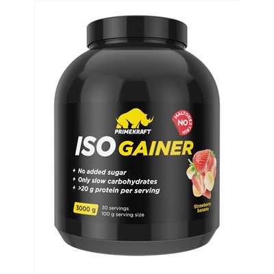 Prime Kraft MASS GAINER банка 3000 г