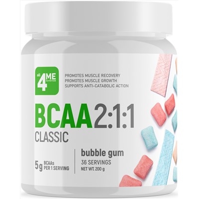 4Me Nutrition BCAA 2:1:1 200 г