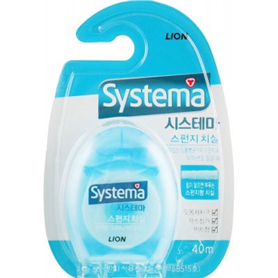 Зубная нить Systema, Lion 40 м