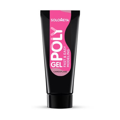 Поли-гель Pink PG03 Polygel Fast & Easy Modeling, Solomeya 15 мл