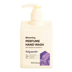 Гель-пенка для рук очищающий Perfume Hand Wash Baby Powder, MilkBaobab, 250 мл