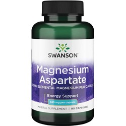 Swanson Magnesium Aspartate - 133 mg Elemental Magnesium 685 mg