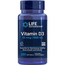 Life Extension Vitamin D3 25 mcg (1000 IU)