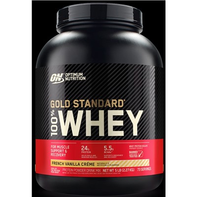 Optimum Nutrition 100 % Whey protein Gold standard 2270 г