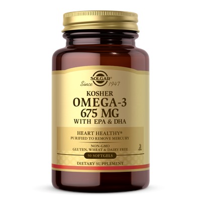 Solgar Omega-3 675 mg Kosher