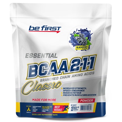 Be First BCAA 2:1:1 powder 450 г