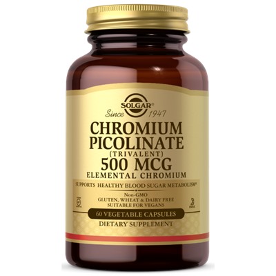 Solgar Chromium Picolinate 500 mcg