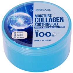 Гель для лица и тела с коллагеном MOISTURE COLLAGEN PURITY 100% SOOTHING GEL, LEBELAGE, 300 мл