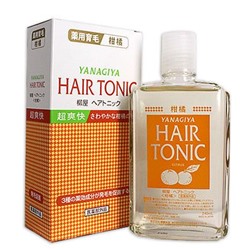 Тоник против выпадения волос ментол и цитрус Hair Tonic, Yanagiya 240 мл