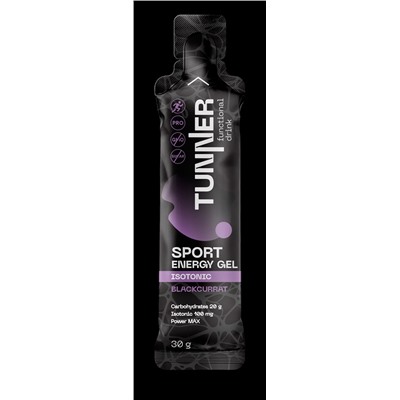 TUNNER ENERGY GEL ISOTONIC 30 г