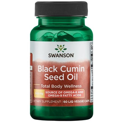 Swanson Black Cumin Seed Oil 500 mg