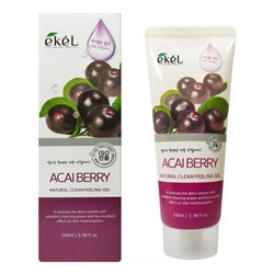 Пилинг для лица с ягодами асаи, Peeling Gel Asaiberry, Ekel, 100 мл