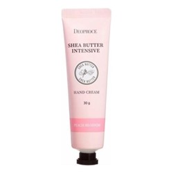 Крем для рук SHEA BUTTER INTENSIVE HAND CREAM PEACH BLOSSOM, DEOPROCE, 50 г