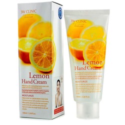 Увлажняющий крем для рук с экстрактом лимона Moisturizing Lemon Hand Cream, 3W CLINIC   100 мл