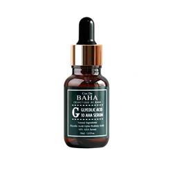 Сыворотка для лица для проблемной кожи c гликолевой кислотой Glycolic Acid 10 AHA Serum, COS DE BAHA, 30 мл