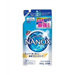 Гель для стирки TOP Super NANOX (концентрат), Lion 350 г, мягкая упаковка