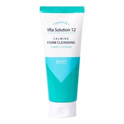 Пенка для лица успокаивающая Vita Solution 12 Calming Foam Cleansing, Jigott, 180 мл