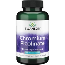 Swanson Chromium Picolinate 200 mcg