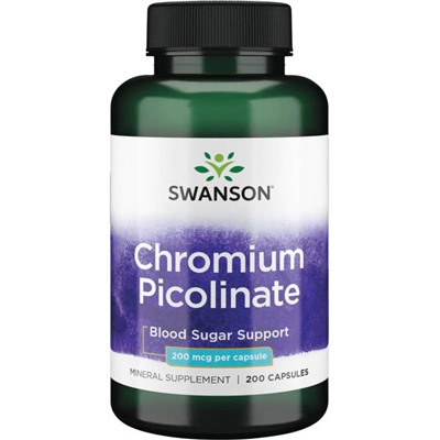 Swanson Chromium Picolinate 200 mcg