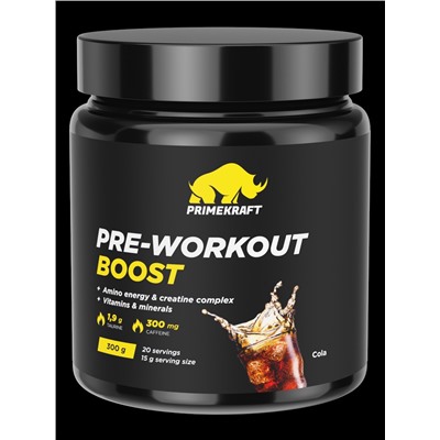 Prime Kraft Pre-Workout Boost банка 300 г