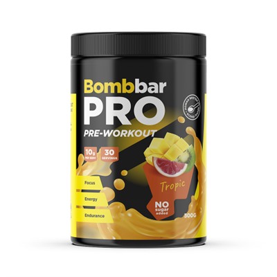 Bombbar PRE-WORKOUT 300 г