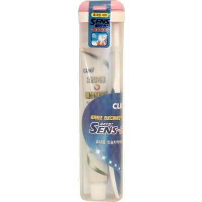 Набор зубная паста + щетка с мягкой щетиной New Portable Sense R + Expert Toothpaste, CLIO 1 шт./50 мл